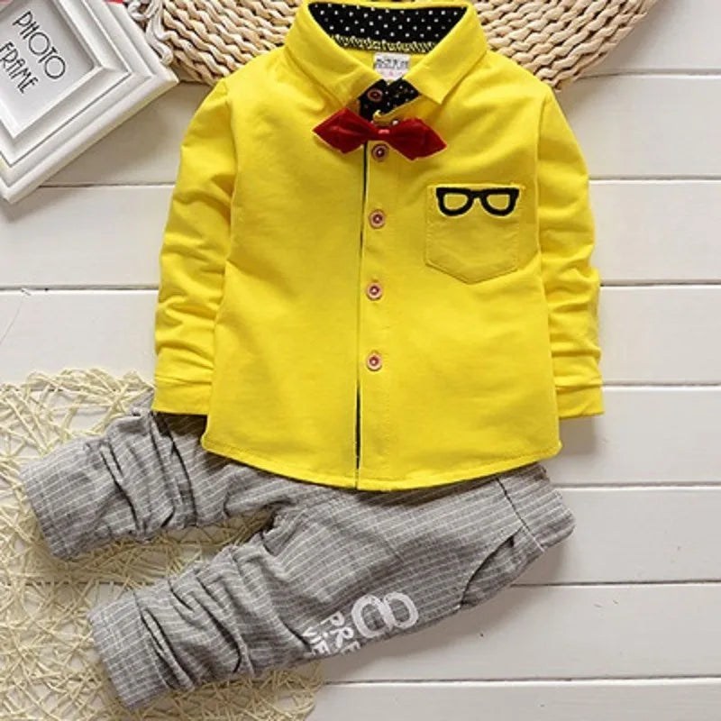 Boys Outfits Baby Boy Clothes for Kids Clothing Toddler Child Casual Clothes Formal Dress Suit Children Kid Suits 1 2 3 4 Years