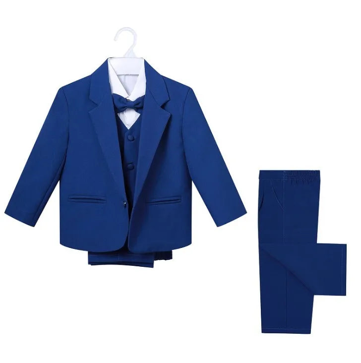 Special Offer Flower Boy Suit/Good Quality 5 Pieces Boy's Wedding Party Suit/Boy's Attire/Boy Performance Dress 3187