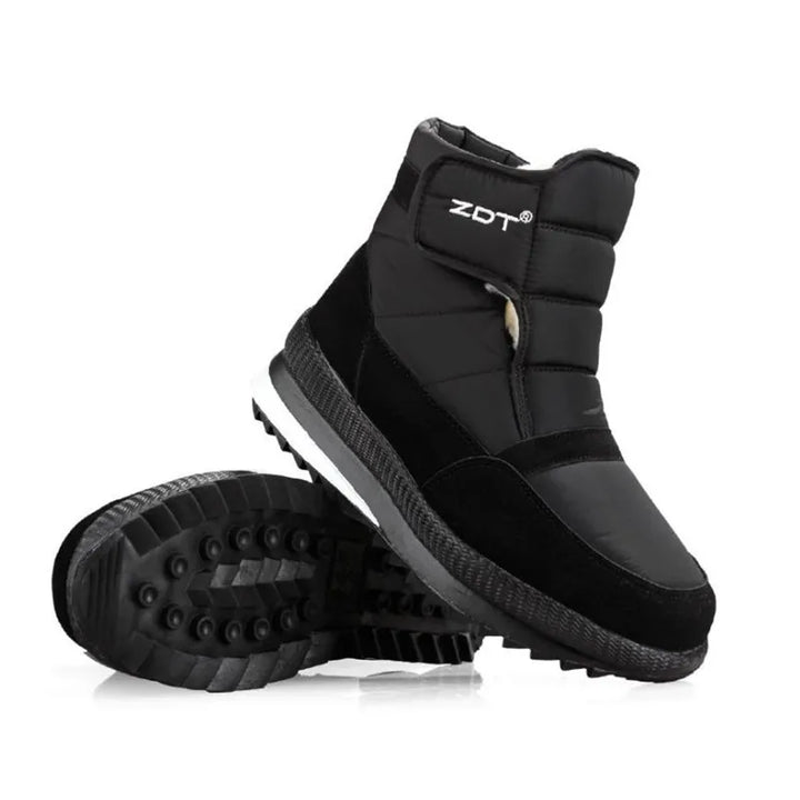 New Winter Non-slip Snow Boots Men Women's Waterproof Ankle Boot Large Size Thicken Warm Plush Skiing Hiking Sports Shoes Unisex