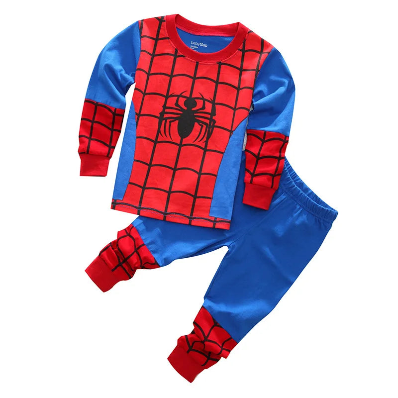 New Autumn Kids Pajamas Sets Transformers Cartoon Baby Girls and Boys Clothes Longsleeve Pijamas 2pcs Set Children's Nighty