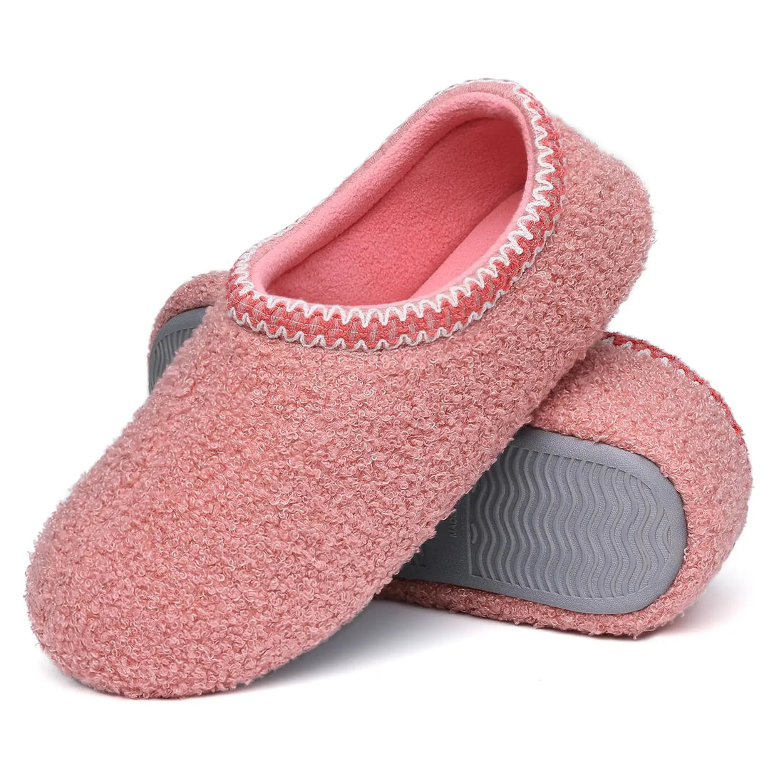 Eyriphy Plush Women Slippers New Curly Fashion Warm Shoes Winter Comfort Flat Shoes Non-Slips House Shoes For Indoor And Outdoor