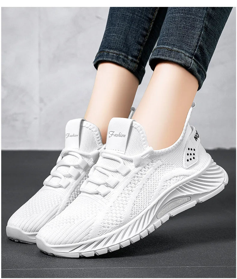 2023 new Women's Sports Shoe Fashion Women's Shoes Breathable Ultra-light Mesh Hollow Women's Shoes Casual Shoes Shoes for Women