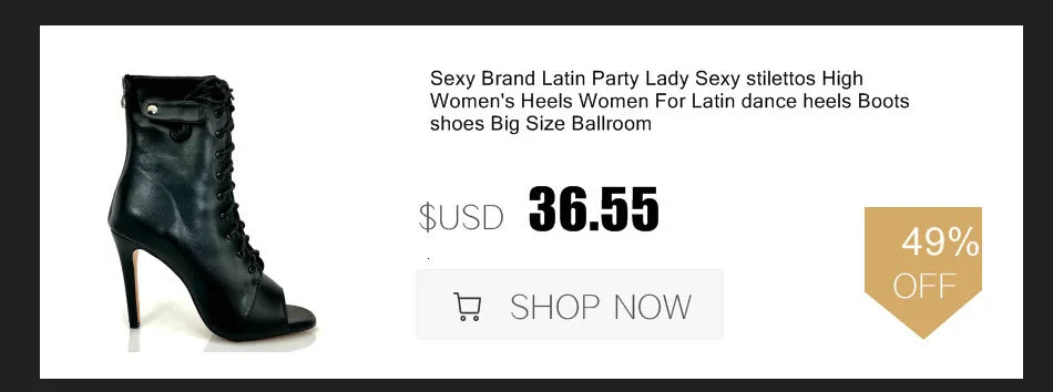 Women's  Brand Party Boots Women's Sexy stilettos High Heels Footwear Women Latin dance heels shoes Latin 2020 For Ballroom