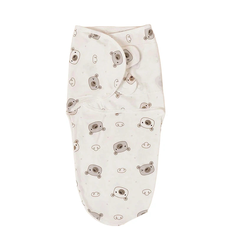 100%Cotton 0-3 Months Newborn Swaddle Sleepsack New Born Baby Swaddling Bedding