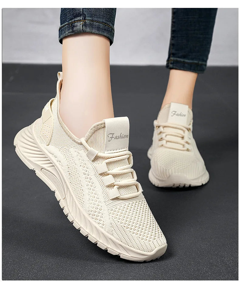 2023 new Women's Sports Shoe Fashion Women's Shoes Breathable Ultra-light Mesh Hollow Women's Shoes Casual Shoes Shoes for Women