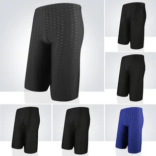 Men's Swim Shorts Swim Breathable Training Sports 5 Minute Shorts Swim Shorts Sharkskin Swimsuit Quick Dry Beach Wear Swim Trun