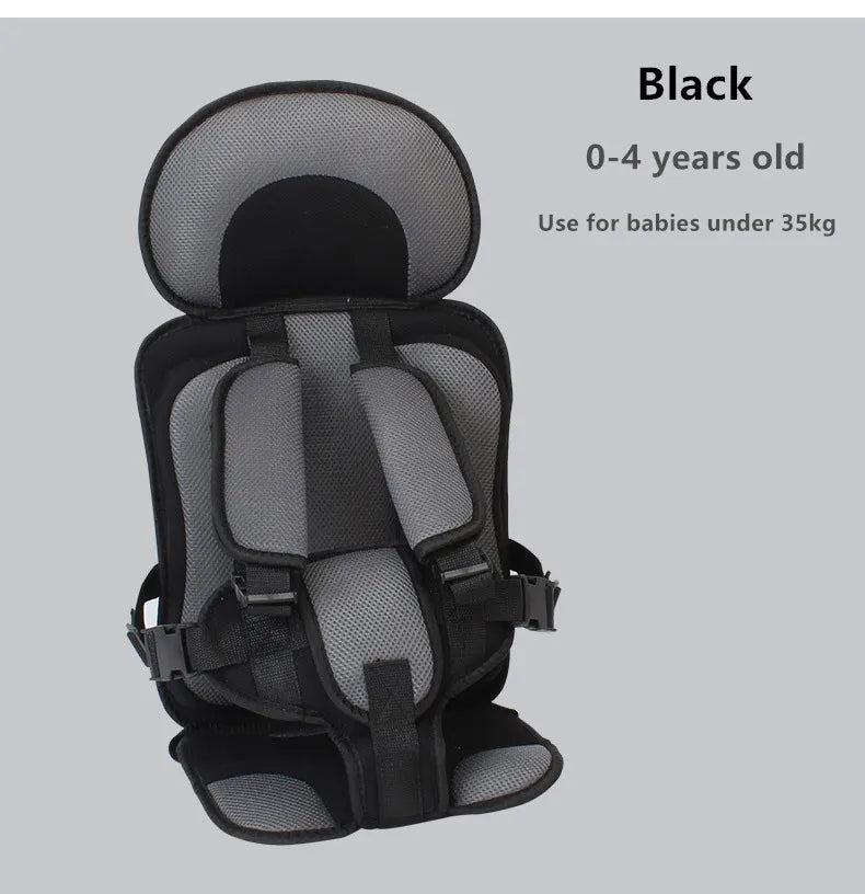 NEW Child Safety Seat Mat for 6 Months To 12 Years Old Breathable Chairs Mats Baby Car Seat Cushion Adjustable Stroller Seat Pad