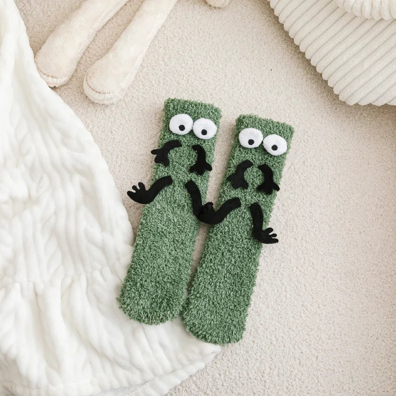 Kids Anti-slip Socks for Children 2023 Winter New Girls Boys Cartoon Cute Thicken Floor Socks Fashion Stocking Gift 0-10Y