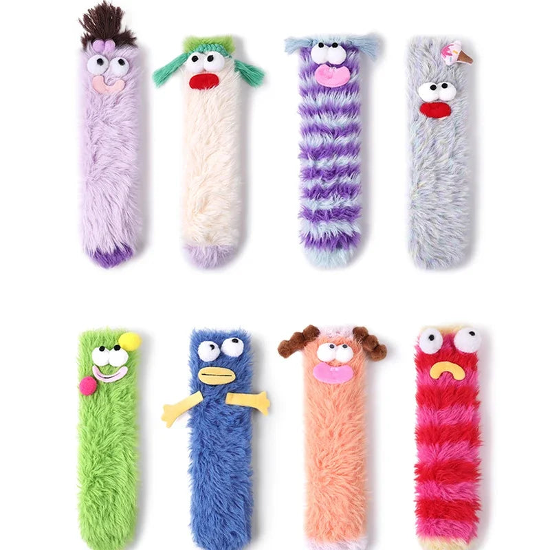 Women's Winter Socks Funny Thickened Warm Medium Tube Sock Men Warm Kawaii Cartoon Home Floor Sokken Girls Fluffy Stockings