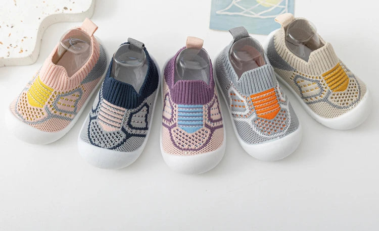 New Popular Spring and Summer Children's Toddler Shoes, Soft-soled Anti-slip Mesh Sandals, Baby Shoes