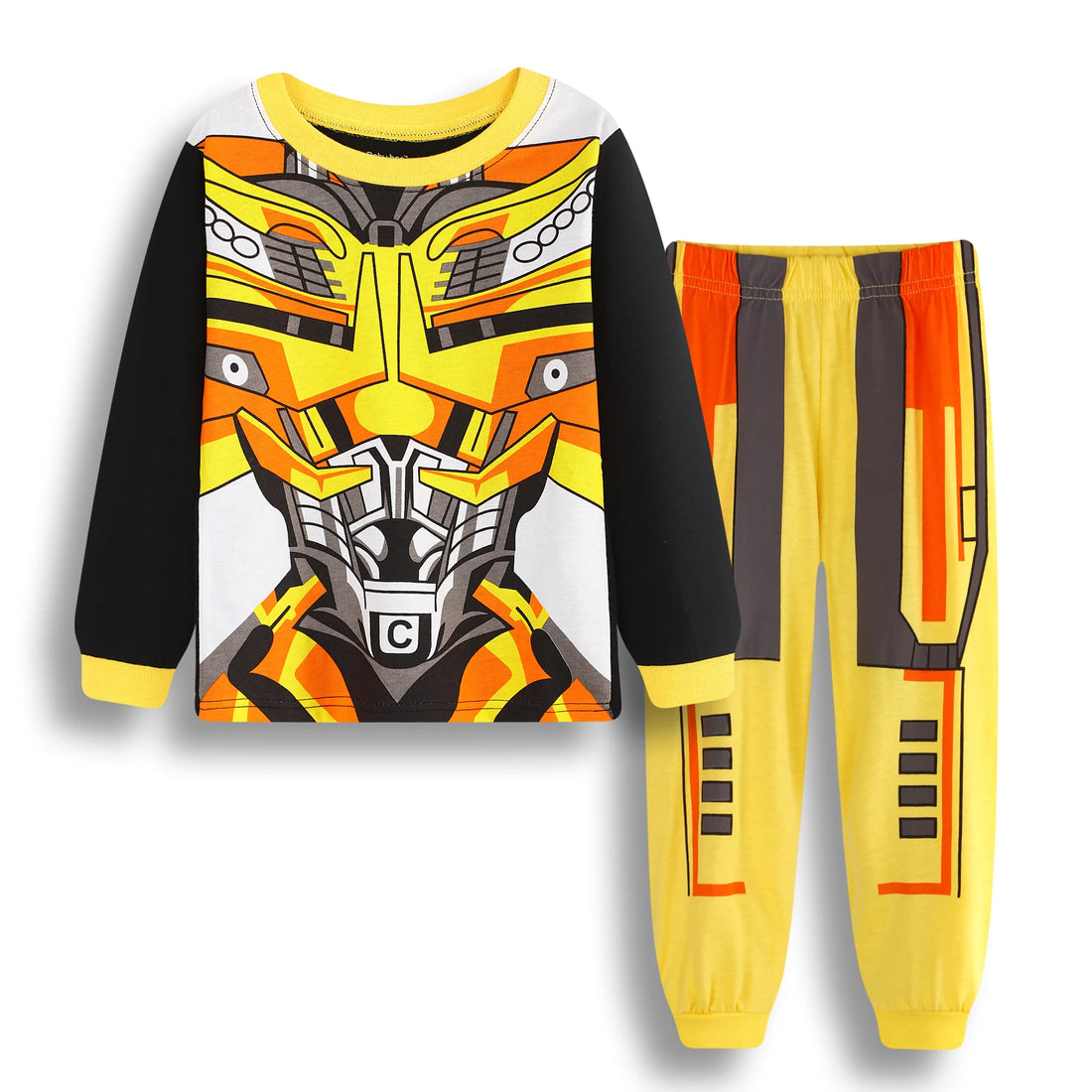 New Autumn Kids Pajamas Sets Transformers Cartoon Baby Girls and Boys Clothes Longsleeve Pijamas 2pcs Set Children's Nighty