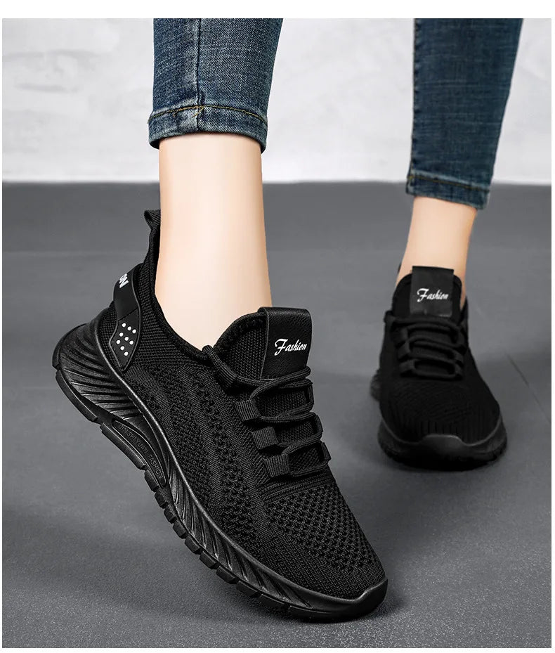 2023 new Women's Sports Shoe Fashion Women's Shoes Breathable Ultra-light Mesh Hollow Women's Shoes Casual Shoes Shoes for Women