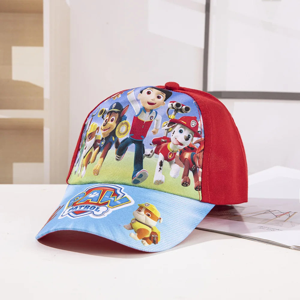 Paw Patrol Children's Hooded Shirts Kids Clothes Baby Boys Plaid Shirts Coat for Spring Autumn Girls Long-Sleeve Jacket Clothing