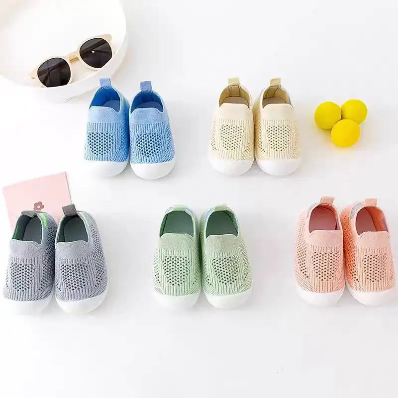 Baby Walking Shoes Summer Breathable Soft-soled Non-slip Baby Shoes 1-3 Years Old Baby EnlightenBoyt Walking Shoes Casual Shoes