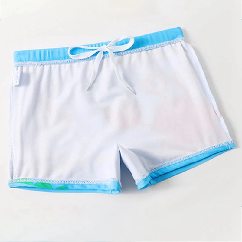 Make a Statement at the Pool with Our Stylish and Comfortable Children's Swim Trunks - Perfect for Boys 3-8 Years