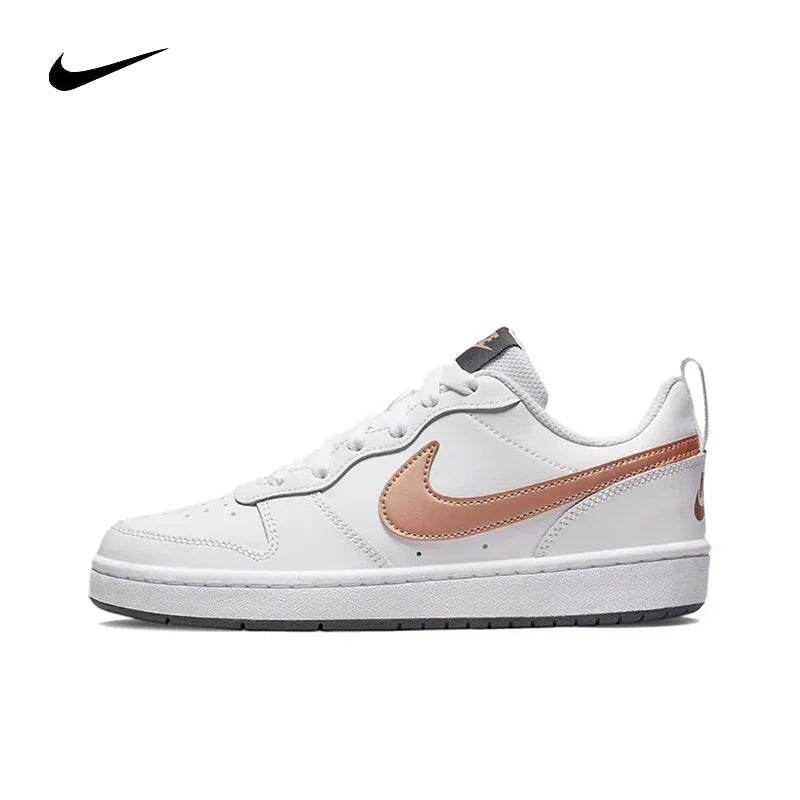 Nike Court Vision Low Low cut Durable Casual Sneakers for Men and Women