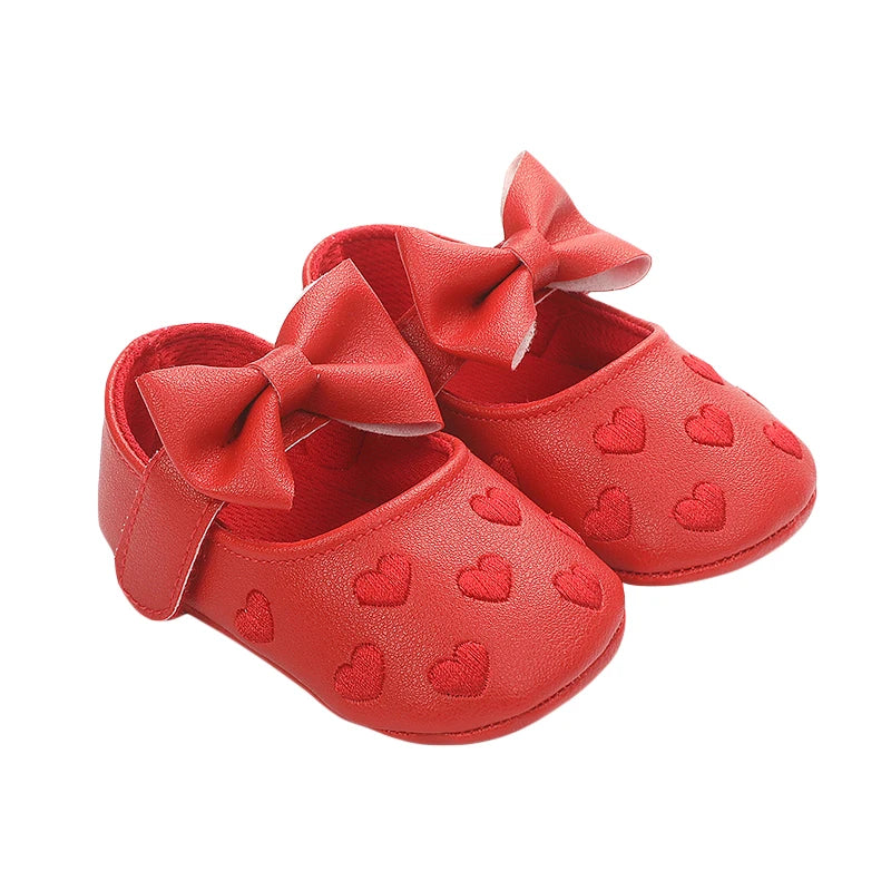 0-18Month Newborn Baby Shoes Classic Love Leather Boy Girl Shoes Multicolor Toddler First Walkers Infant Shoes Baby Boy Shoes