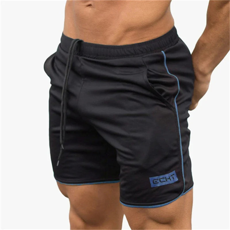 Men Fitness Shorts Summer Gyms Workout Male Breathable Mesh shorts Quick Dry Sportswear Jogger Beach Short Pants Men sweatpants