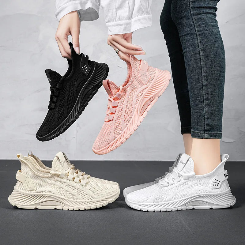 2023 new Women's Sports Shoe Fashion Women's Shoes Breathable Ultra-light Mesh Hollow Women's Shoes Casual Shoes Shoes for Women