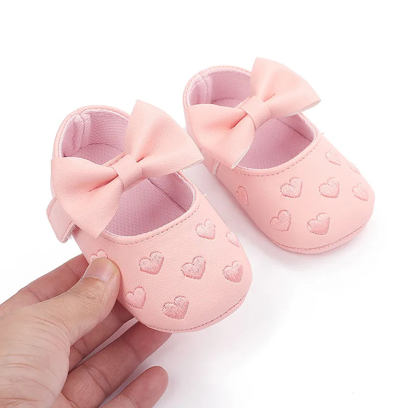 0-18Month Newborn Baby Shoes Classic Love Leather Boy Girl Shoes Multicolor Toddler First Walkers Infant Shoes Baby Boy Shoes