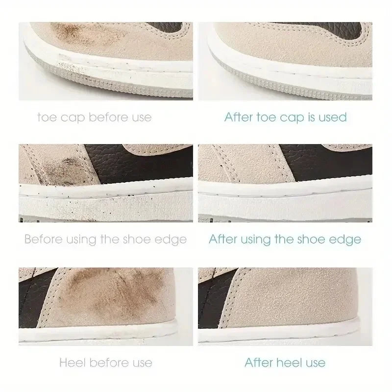 Suede Sneakers Cleaner Shoe Eraser Portable Shoe Shine Waterproof Cleaning Suede Leather Small White Shoes Decontamination Gum