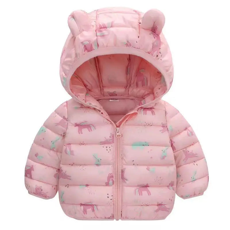 Kids Down Long Outerwear Winter Autumn Teen Cotton Clothes Boys Girls Cotton-Padded Parka Coats Big Children Thicken Warm Jacket