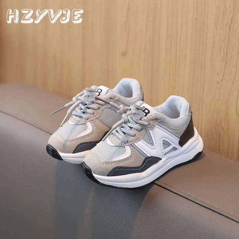 Boys and Girls Fashion Casual Sneakers Kid's Trend Chic Running Shoes Basketball Shoes Children Flat Baby Toddler Outdoor Shoes