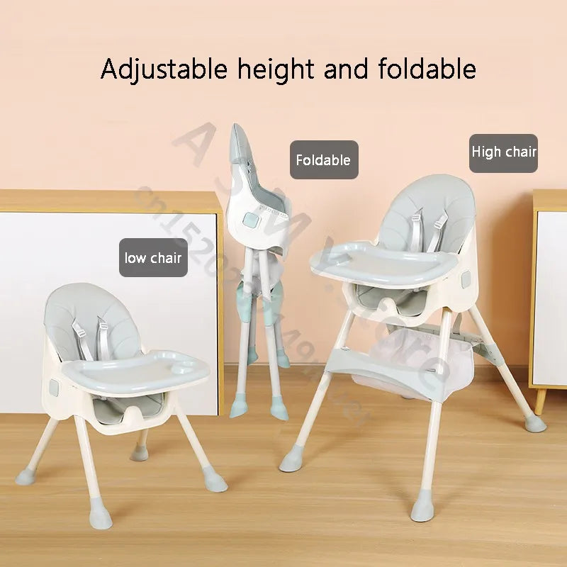 baby multifunctional lift home learning to sit dining table chair/Children's dining chair / baby eating foldable seat