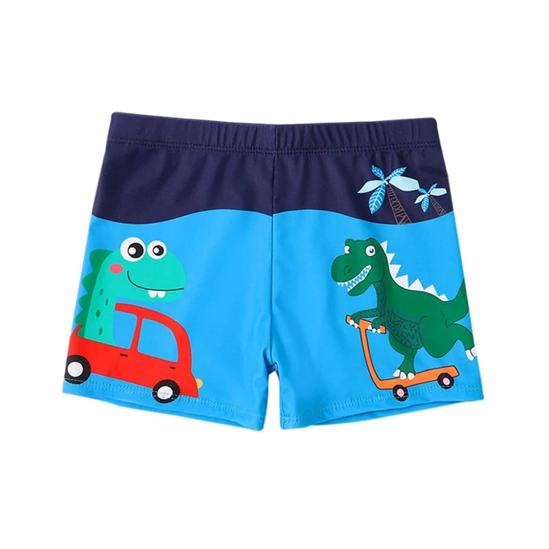 Make a Statement at the Pool with Our Stylish and Comfortable Children's Swim Trunks - Perfect for Boys 3-8 Years