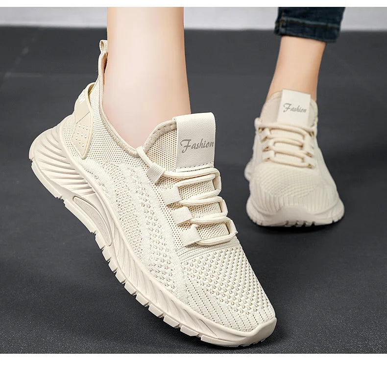 2023 new Women's Sports Shoe Fashion Women's Shoes Breathable Ultra-light Mesh Hollow Women's Shoes Casual Shoes Shoes for Women