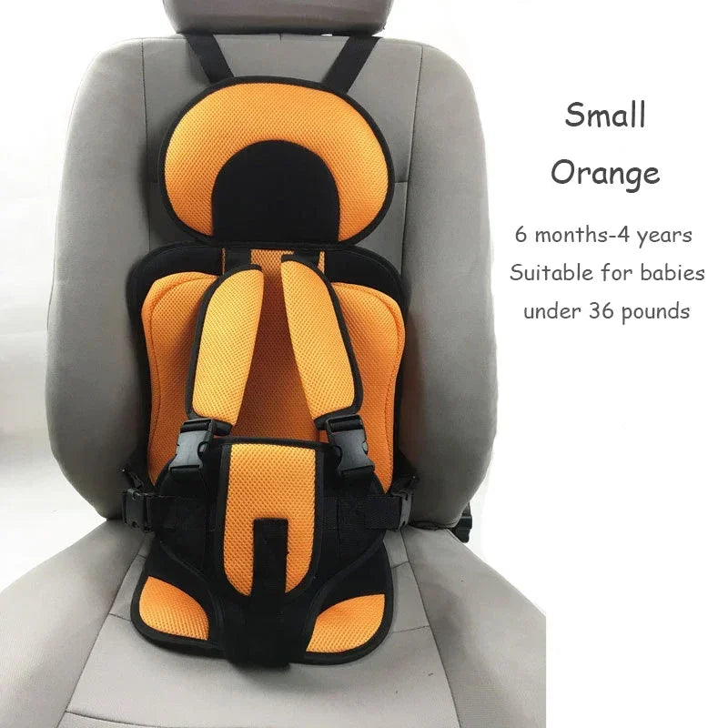 Child Safety Seat Mat for Kids 6 Months to 12 Years Old Breathable Chair Mats for Baby Car Seat Adjustable Stroller Seat Pad