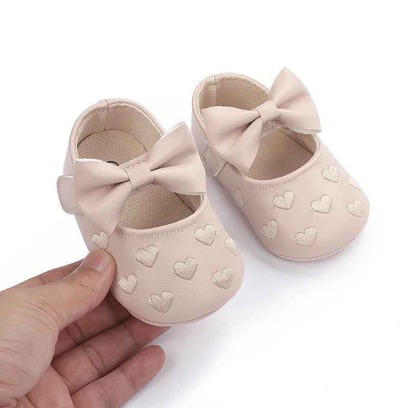 0-18Month Newborn Baby Shoes Classic Love Leather Boy Girl Shoes Multicolor Toddler First Walkers Infant Shoes Baby Boy Shoes