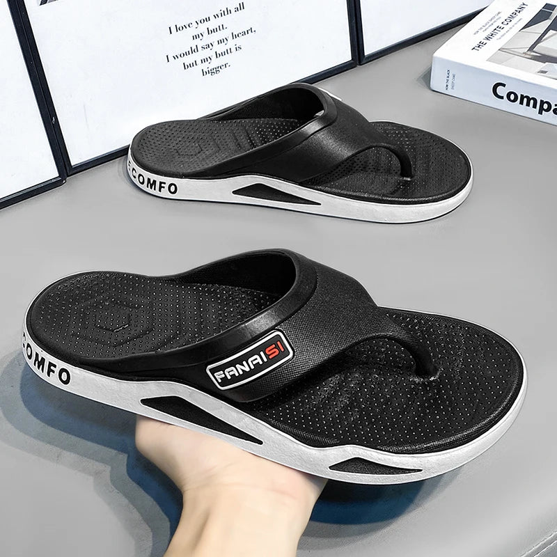 Summer Men's Flip-flops Sports Outdoor Fashion&trend Comfortable Beach Sandals Men Casual Shoes House Flip Flops Home Shoes