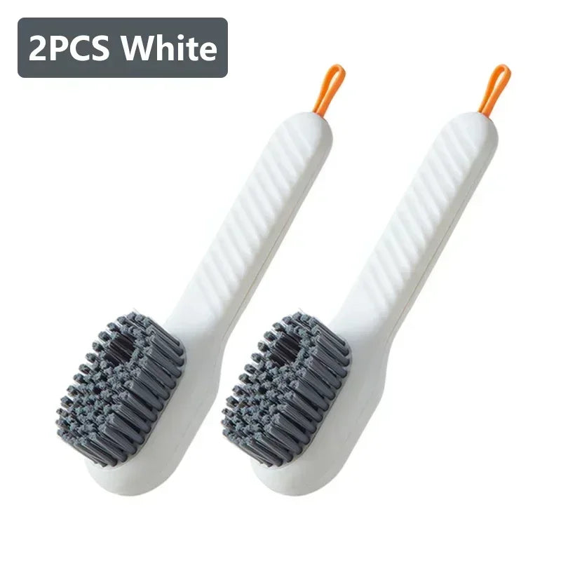 Multifunction Cleaning Shoe Brush Soft Automatic Liquid Shoe Brush Long Handle Liquid Clothes Brush Household Cleaning Tools