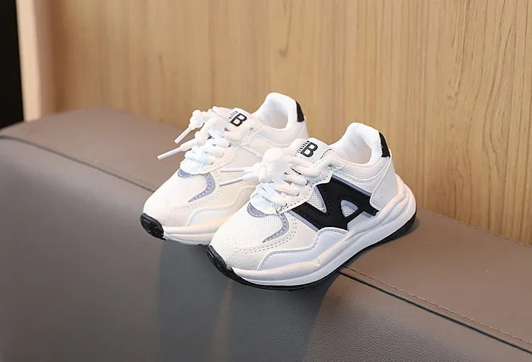 Boys and Girls Fashion Casual Sneakers Kid's Trend Chic Running Shoes Basketball Shoes Children Flat Baby Toddler Outdoor Shoes