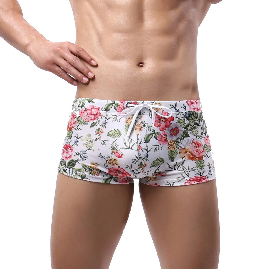 Hot Sell Swimwear Men Swim Boxers Low Waist Sexy Swimsuit Swimming Trunks Shorts Sunga hombre Bathing Suit