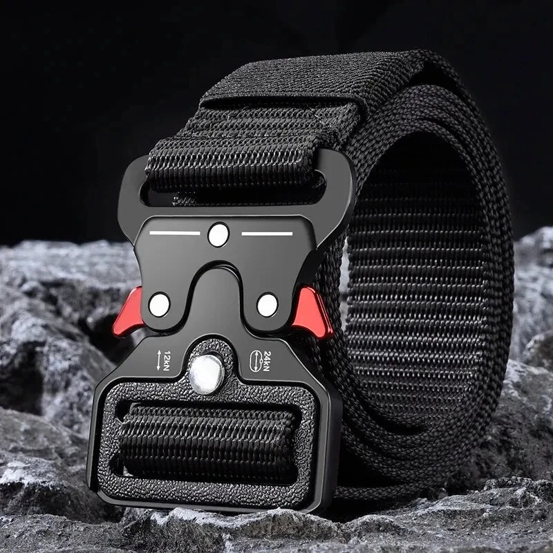 Men's Belt Outdoor Multi Function Belt High Quality Canvas For Nylon Male Luxury Belts Women's Sports Jeans Belt Neutral Belts