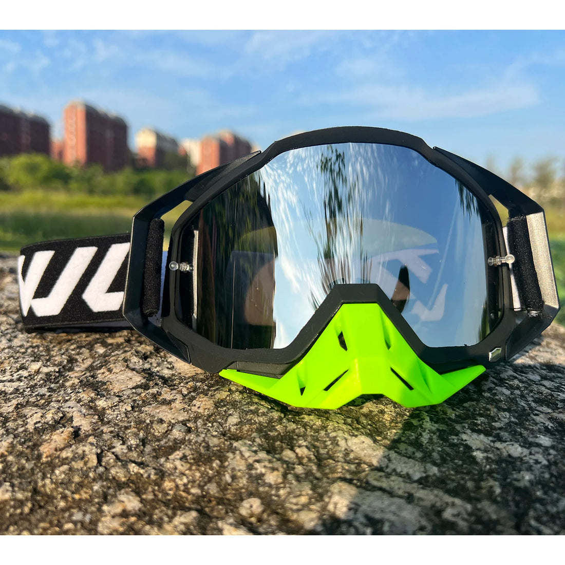 WJL Motocross Glasses Motorcycle Sunglasses Man MTB ATV Mask Windproof Protection Skiing Cycling Racing Off-Road Goggles