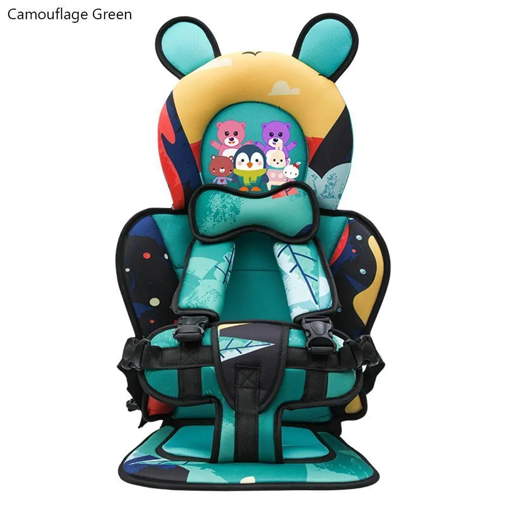 New Baby Safety Seat for 0-12 Years Old Kids Universal Car Mattress Pad Portable Shopping Cart Mat Child Seat Car Child Cushion