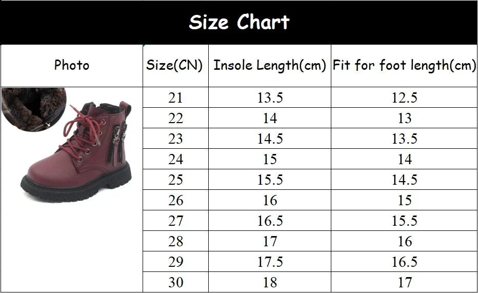 2024 Spring Autumn Winter Ankle Boots Light Girl Platform Shoes Burgundy Beige Black Boys Short Boots Super Cozy Shoes