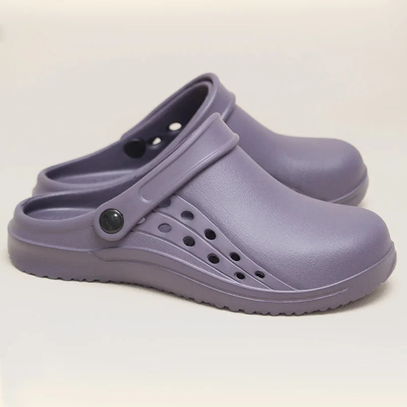 Slip Resistant Laboratory Doctor Clogs Women Men EVA Medical Shoes Ultra Light Surgical Shoes Breathable Garden Work Slippers