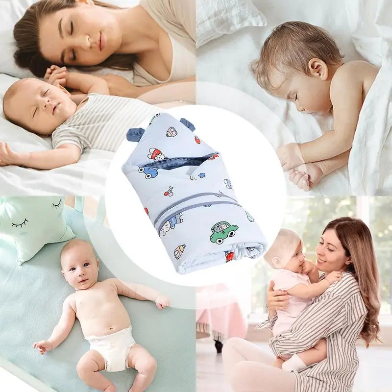 Baby Swaddle Sleep Sacks Wearable Blanket Baby Swaddle Blanket Cute Soft Ergonomic Sleep Sack Receiving Blanket For Baby Boys