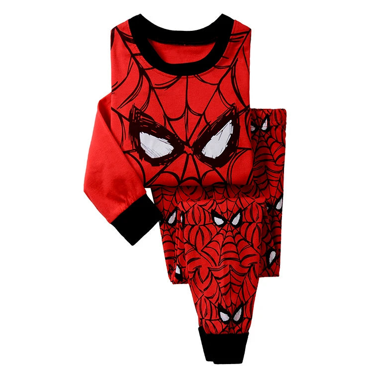 New Autumn Kids Pajamas Sets Transformers Cartoon Baby Girls and Boys Clothes Longsleeve Pijamas 2pcs Set Children's Nighty