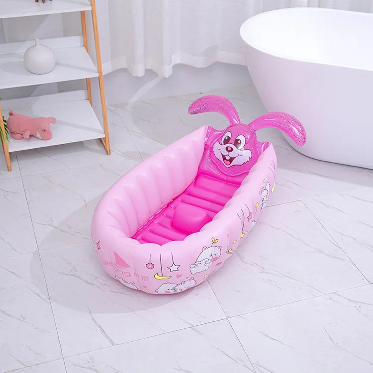 HappyFlute Baby Swimming BathTub Kids Portable Outdoor Inflatable Pool Children Basin Bathtub Newborns Swimming Pool