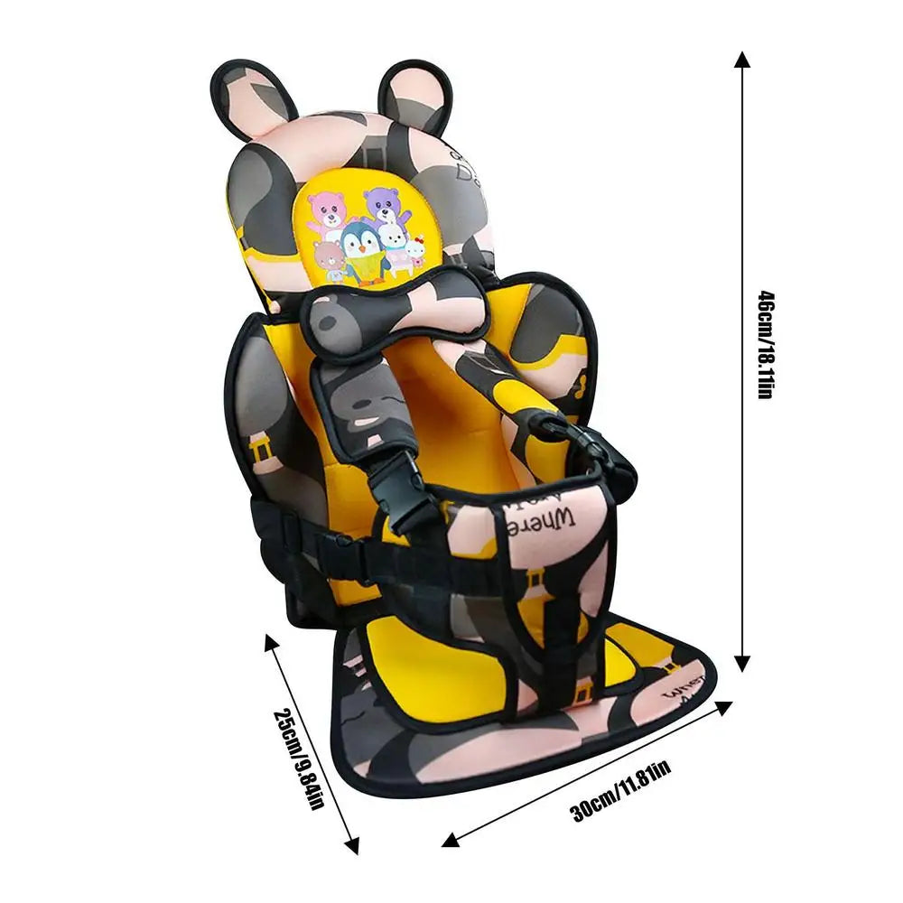 Car Seat Belt For Child Portable Auto Travel Seat Protection Car Comfort Seat Baby Safety Mat Auto Защита детского автокресла