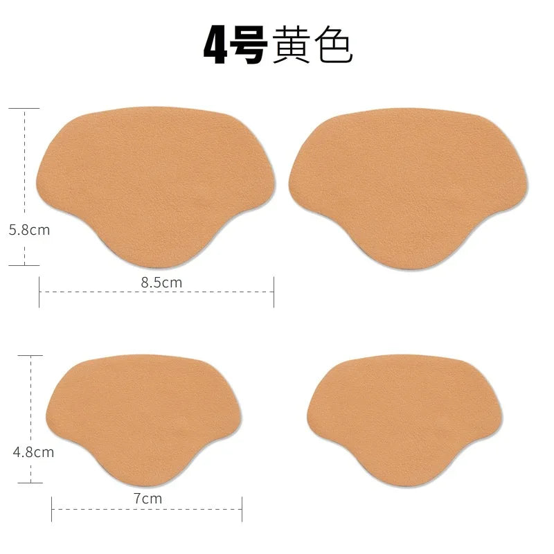 4Pcs Sports Shoes Patches Insoles Sneakers Men Heel Repair Subsidy Women for Anti-Wear Shoes Heels Sticker Foot Care Pad Inserts