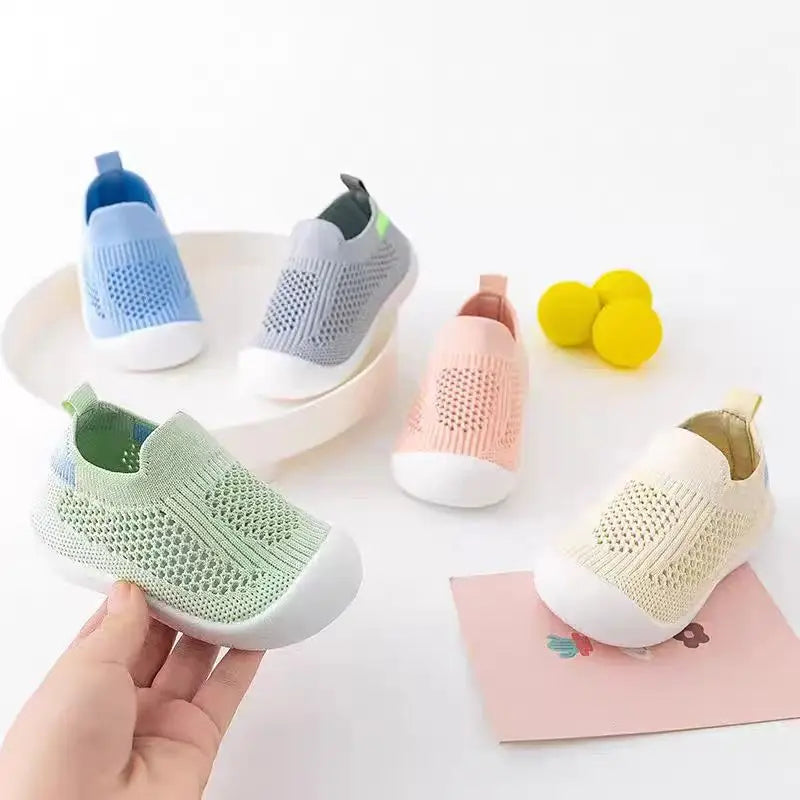 Baby Walking Shoes Summer Breathable Soft-soled Non-slip Baby Shoes 1-3 Years Old Baby EnlightenBoyt Walking Shoes Casual Shoes