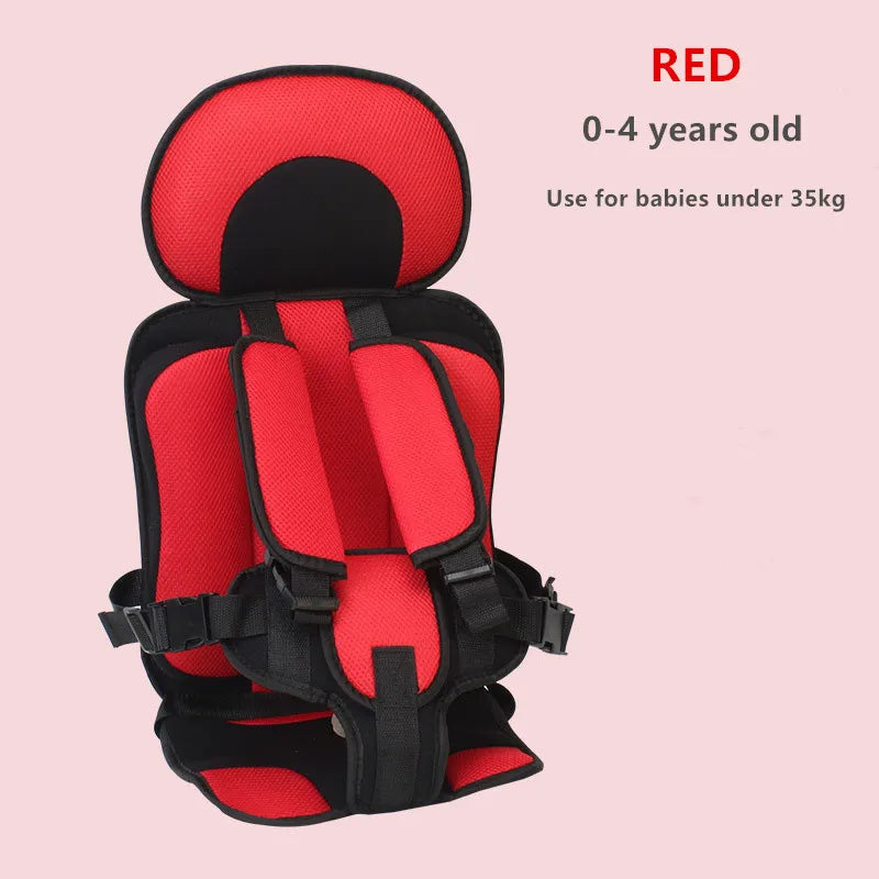 NEW Child Safety Seat Mat for 6 Months To 12 Years Old Breathable Chairs Mats Baby Car Seat Cushion Adjustable Stroller Seat Pad