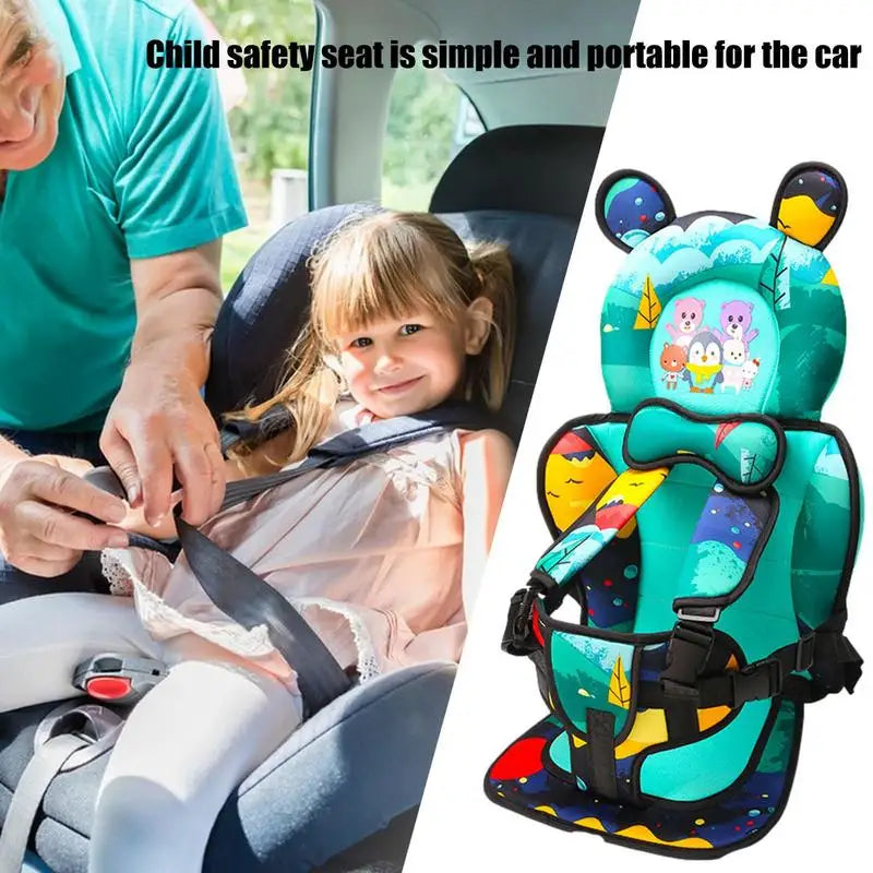 Car Seat Belt For Child Portable Auto Travel Seat Protection Car Comfort Seat Baby Safety Mat Auto Защита детского автокресла