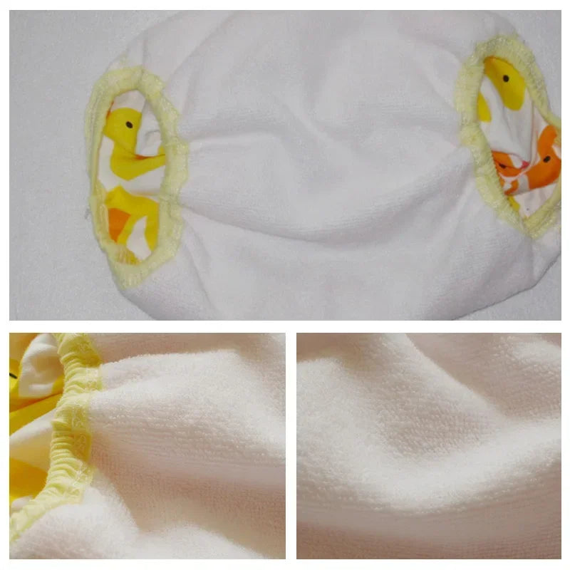 Mother Kids Baby Bare Cloth Diapers Unisex Reusable Washable Infants Children Cotton  Training Panties Nappies Changing